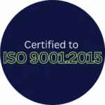 Certified to ISO 90012015