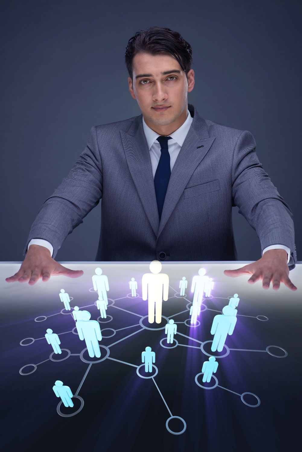 Employee referring a friend for a job through a company referral program