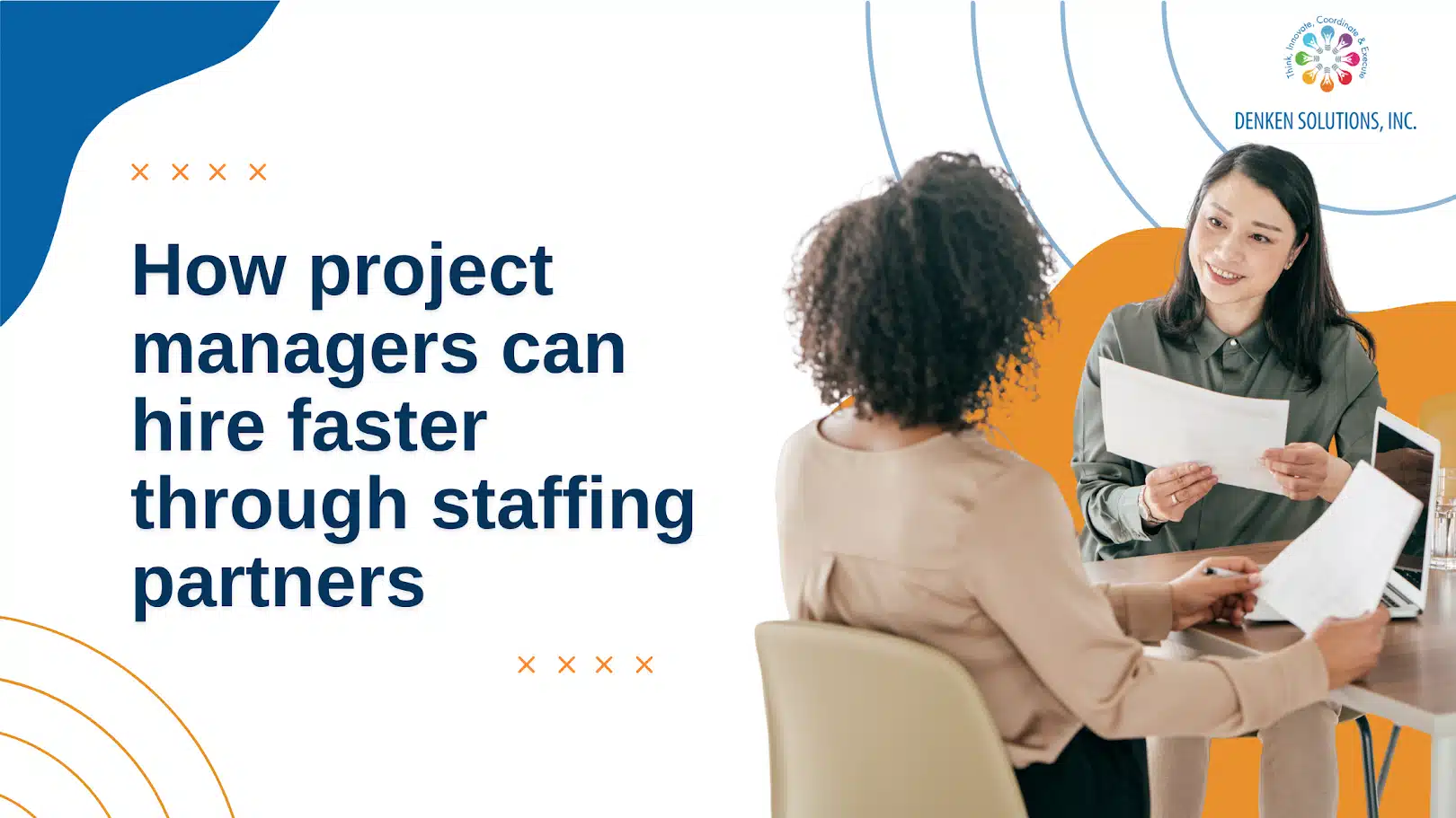 Why do project managers partner with staffing firms to hire faster
