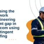 telecom network engineering talent gap.